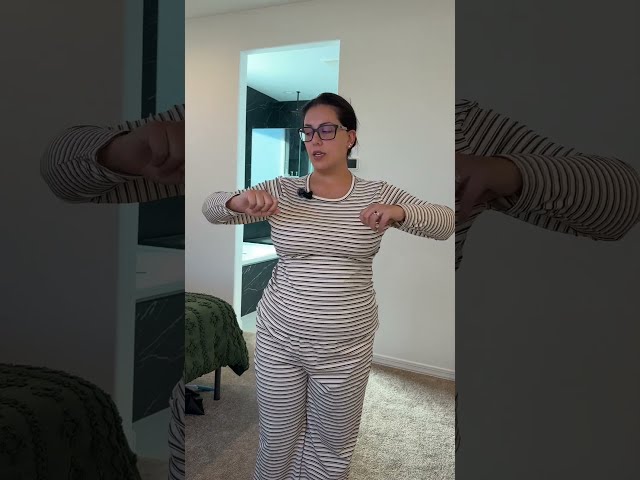 BLENTCOT Striped Maternity Set Review | Super Cozy! #ad