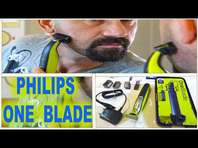 Philips OneBlade - Unboxing and Test.