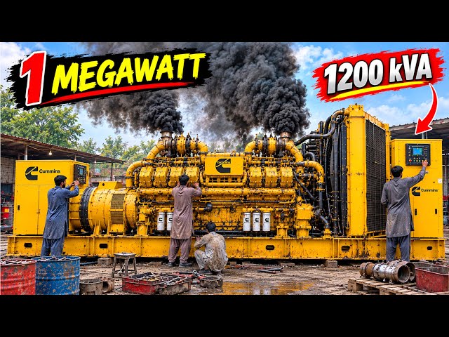 Rare Cummins V12 Engine Seized by Rust | Full Restoration Process | Cold First Start up 