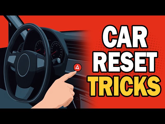 Mechanics HATE This Reset Trick – It Fixes 95% of Car Problems for FREE