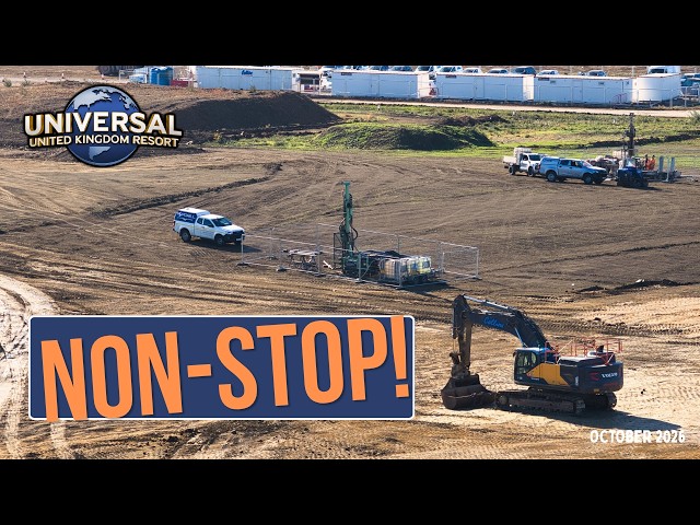 Universal UK is Non-Stop: A Seriously Busy Site! - Universal UK Resort Update