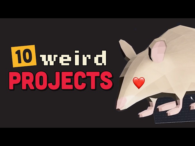10 weird OSS projects you need right now...
