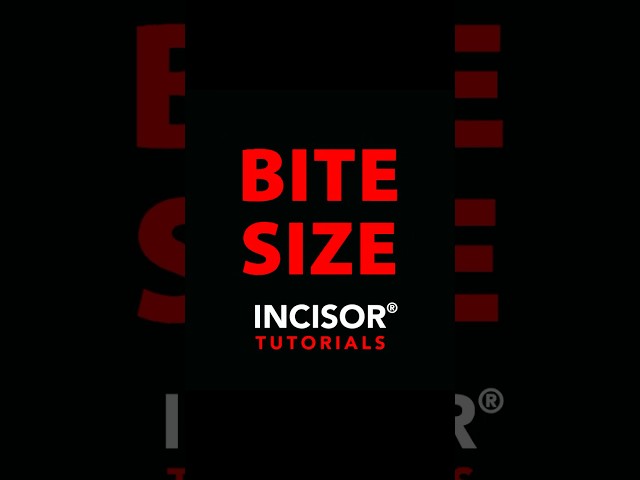INCISOR® Bite Size Tutorial: Graphic Expander
