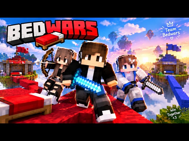 🔴 Minecraft LIVE – Bedwars Day 1 #minecraft #minecraftbedwars