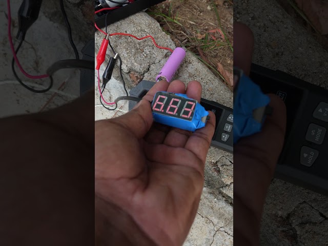 Why Your Portable Tyre Inflator Fails! Normal vs High-Discharge Cells Tested #diyfreakintelugu #fyp