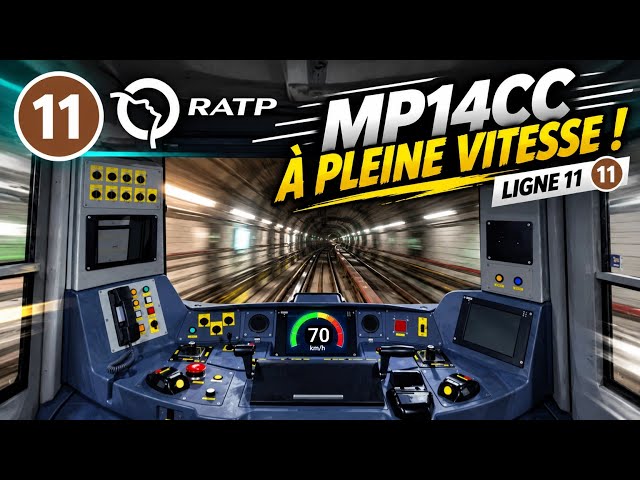 Métro MP14 CC  Compteur V/MAX (