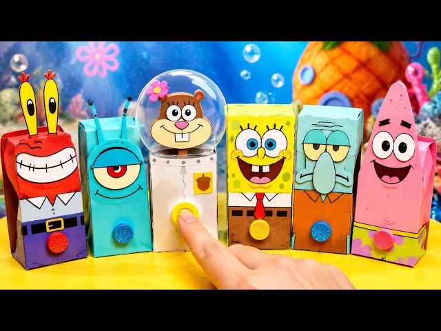 I Pressed Sponge Bob Button In Sprunki ⭐🌊 *Cool Paper Gamebooks With Your Fav Characters*