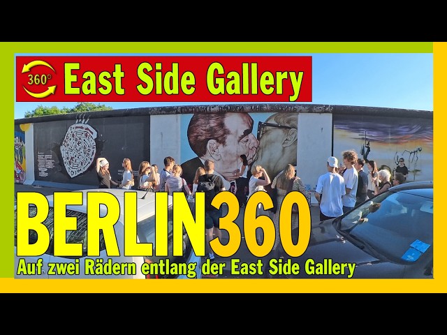 Berlins Top-Spot auf zwei Rädern: Fahrradtour entlang der weltberühmten East Side Gallery