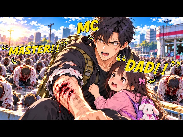 I Took a Zombie Bite for a 6-Year-Old, Then She Called Me Dad as the Horde Knelt | Manhwa Recap