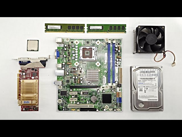 The Compaq Presario! Pentium E6500 + ATi HD4300 Retro PC Build! | Test in 14 Games #35