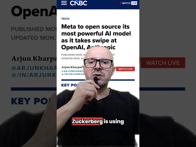 Meta Just Gave You the Keys to Its AI 🤯