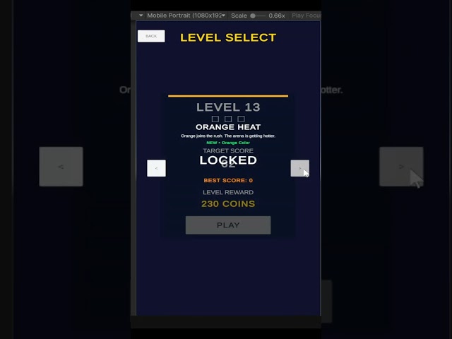 Every Level Gets HARDER! 😈🔥 | Unity Game Dev #Shorts