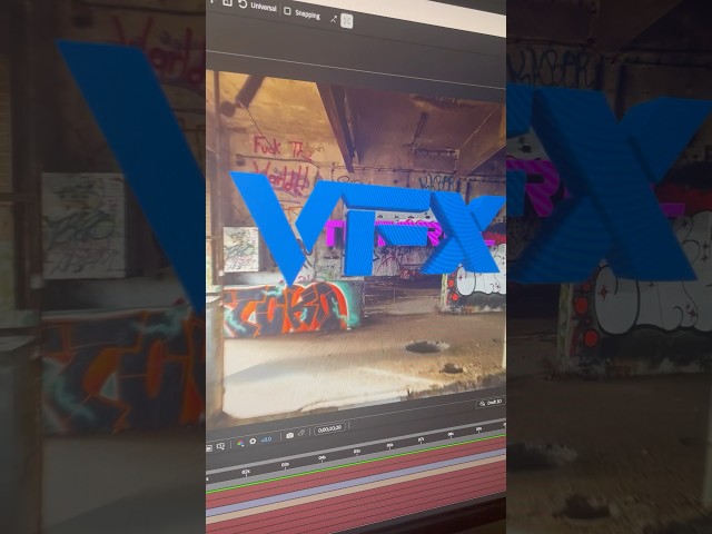 After Effects VFX | After Effects Motion Tracking #aftereffects