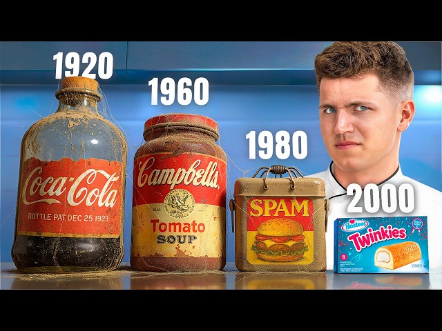 I Tasted Food From Every Decade