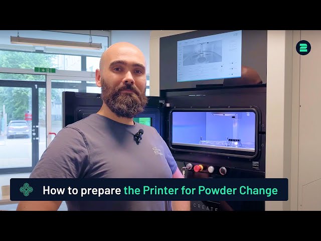 How to Prepare the 2Create Metal Printer for Powder Change #2Create #2Onelab #BuildAndCreate