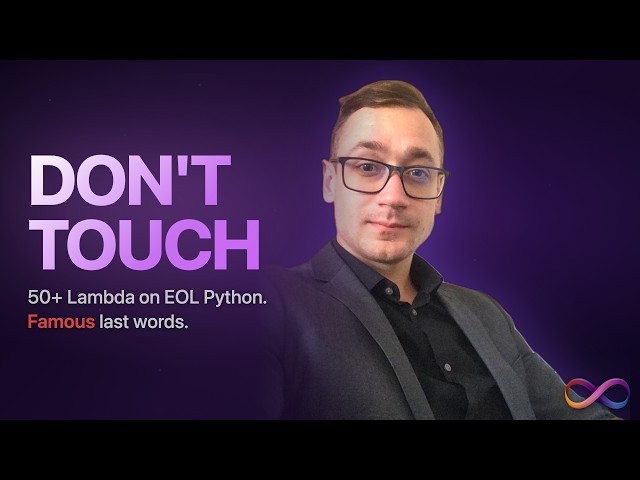 50 Lambda Functions. Python 3.8. End of Life. Nobody Cared Until I Looked.