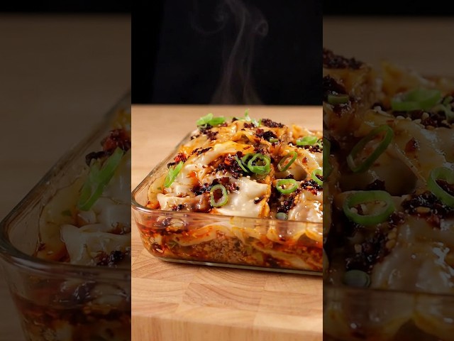 Dumpling Lasagna… But It’s Reversed 🥟🇮🇹 #bayashitv