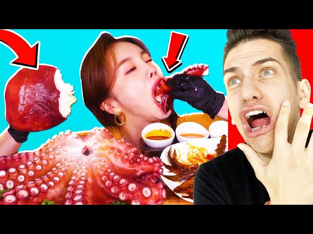 MUKBANG FOOD That Has GONE TOO FAR! *EATING LIVE FOOD* ASMR
