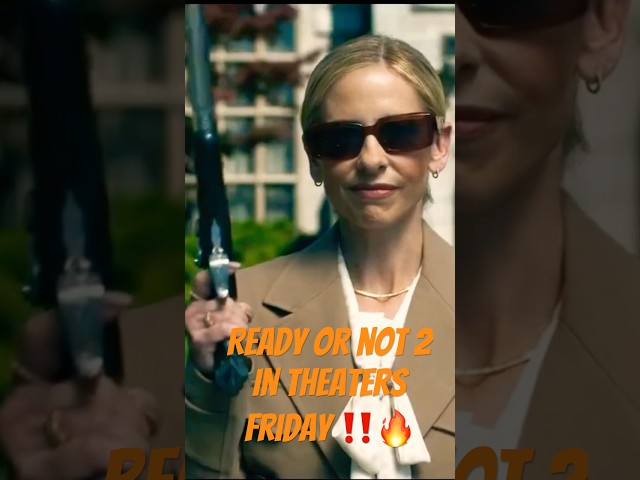 Ready Or Not 2 IN THEATERS FRIDAY 👰‍♀️🩸 #readyornot2 #shorts