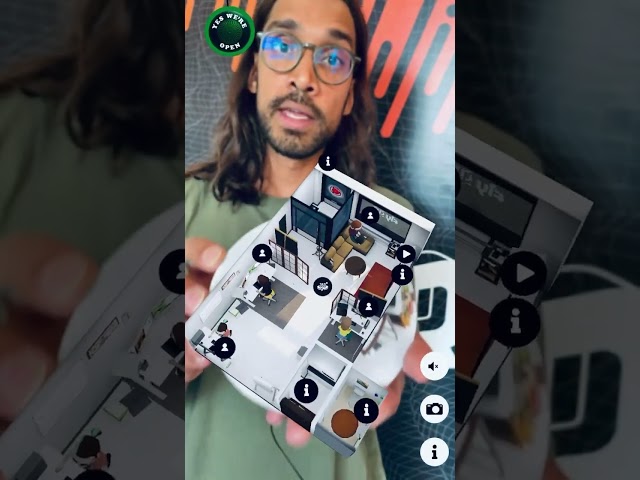 WebAR - web-based augmented reality is awesome when done right 🔥🤌🏽 #augmentedreality #webar