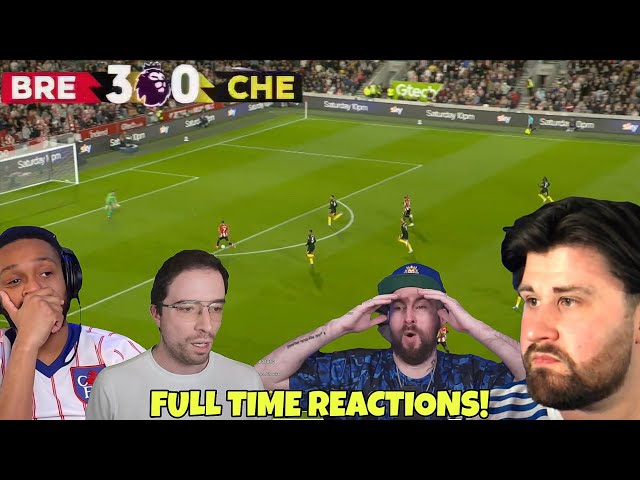 Brentford 3 - 0 Chelsea | Chelsea Fans FURIOUS Full Time Reactions🤬