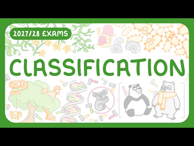 GCSE Biology - Classification Systems | Linnaean System (2027/28 exams)