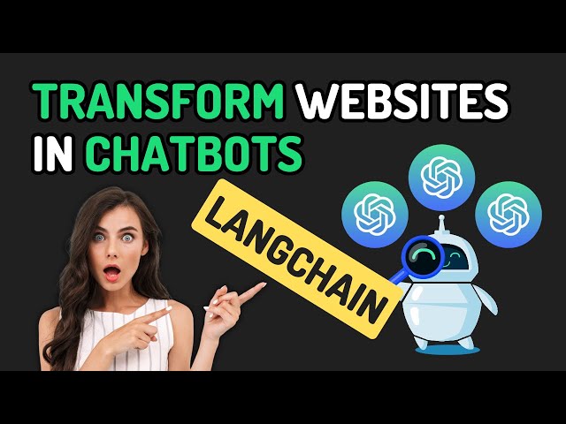 🧠 Turn Websites into Powerful Chatbots with LangChain And Chroma