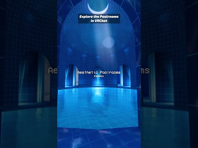 Explore The Poolrooms in VRChat #backrooms #vrchat #vrchatworld #vrchatcommunity #vr