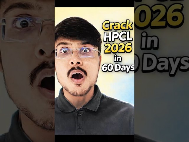 How to Crack HPCL in 60 Days ? #margdarshanprep #hpclexam #hpclrecruitment2026
