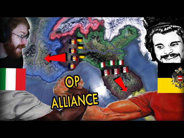 BEST HOI4 PLAYERS VS THE WORLD? THIS ALLIANCE IS BROKEN! - HOI4 Kaiserreich