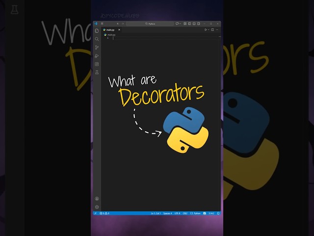 Python Decorators Explained  #pythonprogramming #python3