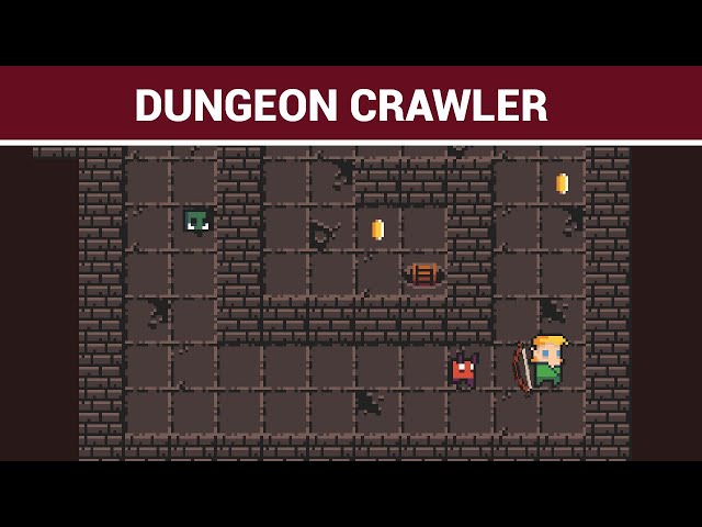 Dungeon Crawler in Python using Pygame - Course Intro
