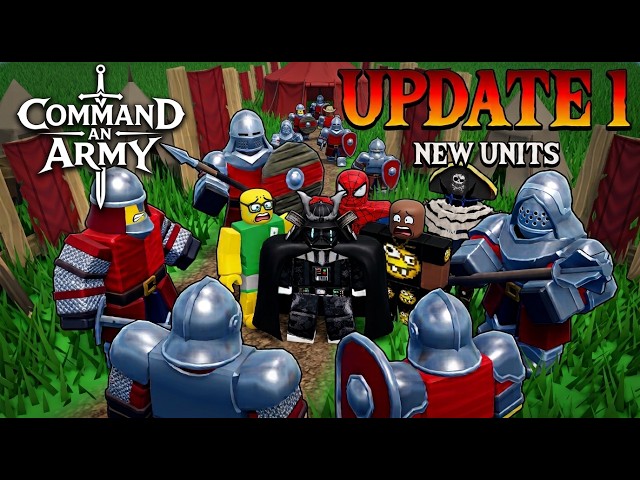 FIRST UPDATE STREAM HIGHLIGHTS! | Command an Army ⚔️🔴