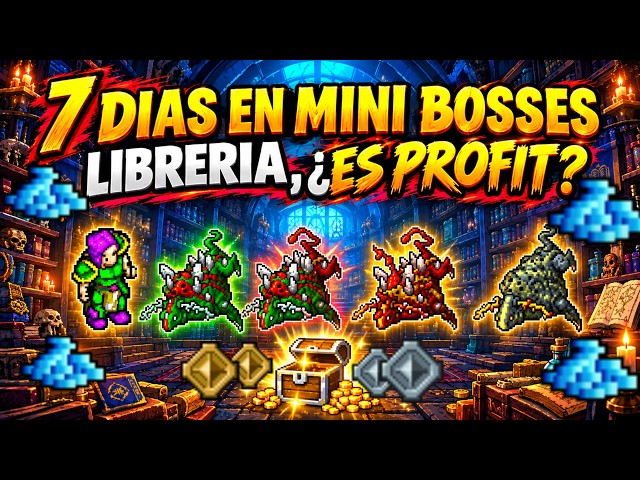 7 DAYS OF LIBRARIAN MINI BOSSES | #tibia #tibiabosses #tibia2026 #tibialibrary #tibiagame