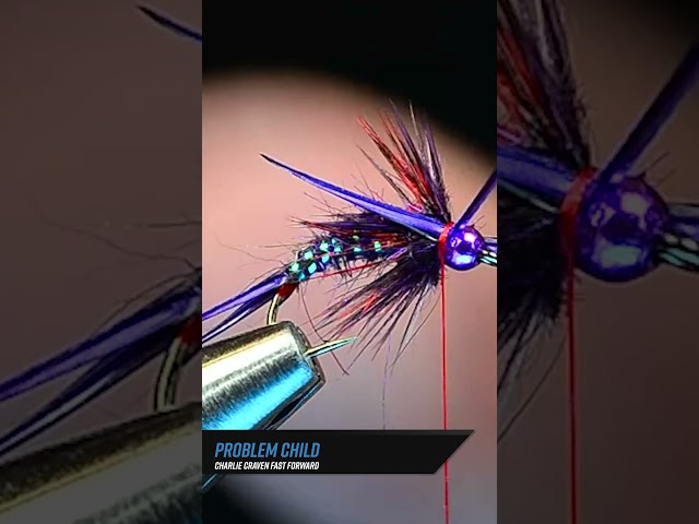Fly Fisherman Fast-Forward: Tying the Problem Child Fly #fishing #flyfisherman #troutfishing