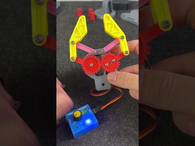 3D Printed Gripper #arduinorobotarm #gripper