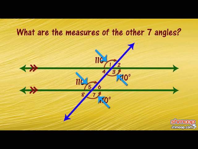 Parallel Lines, Transversals, and Angles