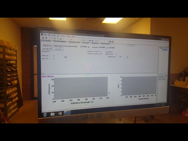 OLIS DSM 1000 CD spectrophotometer