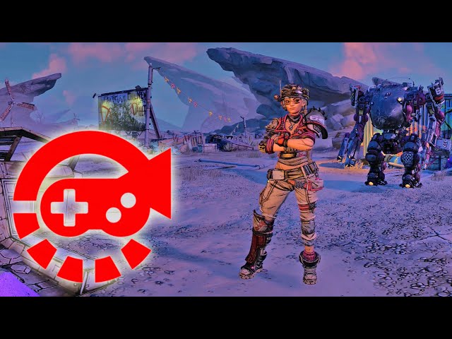 360° Video - Borderlands 3, Main Menu With Moze, Off Camera Secrets