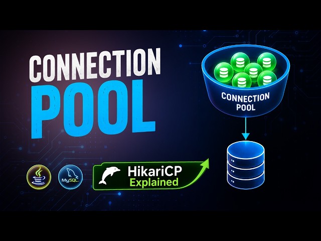Connection Pooling Explained in Java | HikariCP + JDBC + MySQL