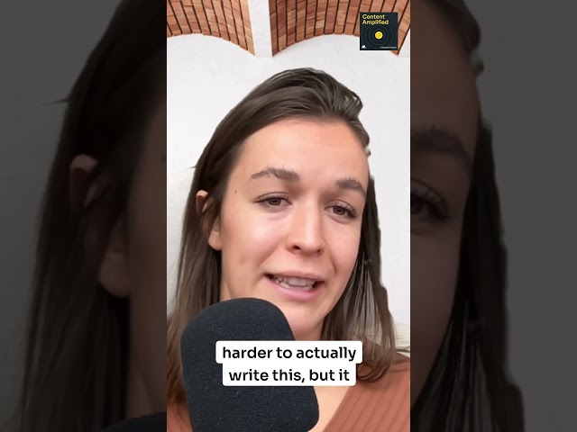 You can't beat clarity