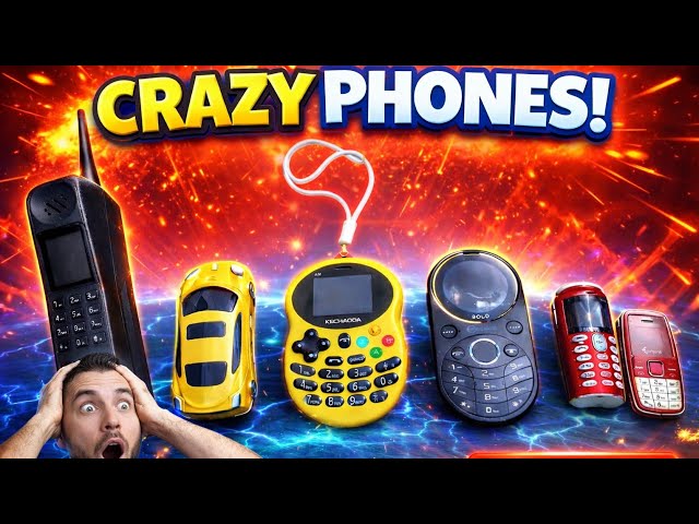 Unique mobile collection 😱🧐 #mobile #mobilecollection #antique #collection