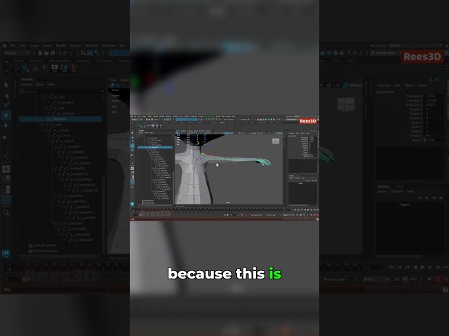 Perfect Symmetrical Rigs in Seconds #maya #3d #tutorial