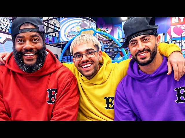 N3on & Diamond Gym Go To A Trampoline Park!
