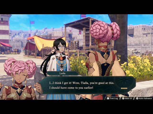 Ludia & Tialla Support Conversations | Fire Emblem: Fortune's Weave