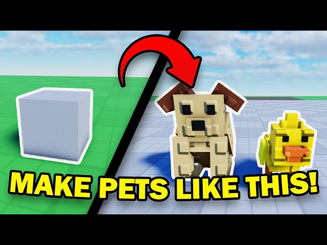 How to Make PETS Like Grow a Garden in Roblox Studio