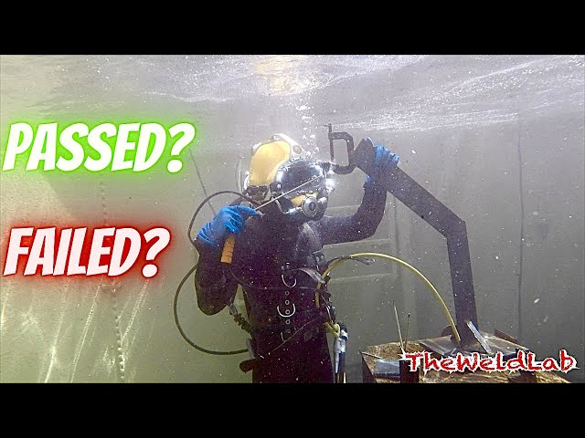 Took My 1ST UNDERWATER WELDING TEST! Did I Pass?? The Ocean Corporation