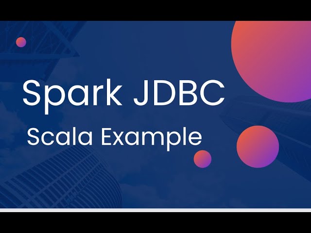 Spark Read JDBC example