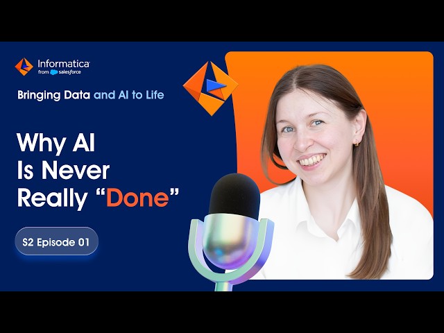 Why AI Is Never Really Done ft. Maria Vechtomova