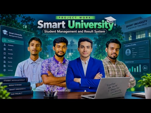 Smart University Student Management & Result System | C Programming Project | IRE 8 Batch || UFTB
